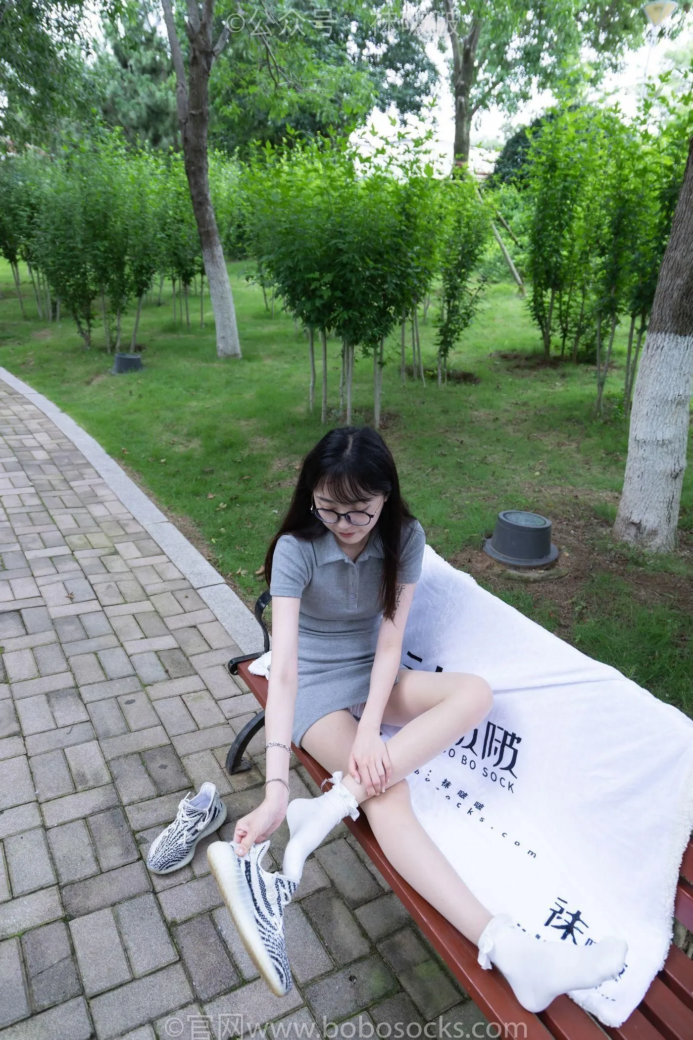 [BoBoSocks袜啵啵]NO.019 稚予-椰子、白棉袜、肉丝 [147P]插图2